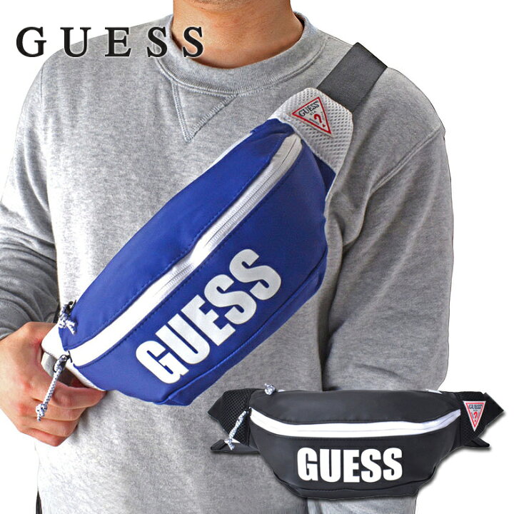 楽天市場 大きめ ボディバッグ メンズ ワンショルダー Guess ゲス バッグ ウエストバッグ Nl ウエストポーチ ボディバック 斜めがけバッグ メンズ 中学生 高校生 旅行 斜めがけ 斜め掛け ワンショルダーバック おしゃれ 旅行 シンプル Swan Inc