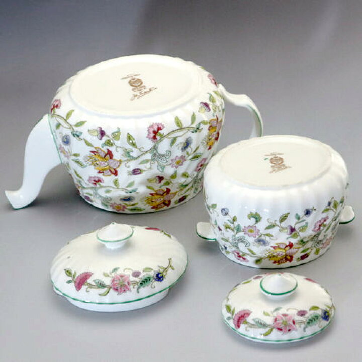 楽天市場】ミントン Minton 英国製ハドンホール グリーン ティーポット 