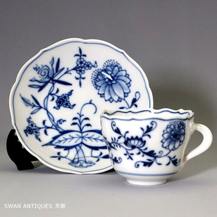 楽天市場】マイセン Meissen ブルーオニオン デミタス カップ 
