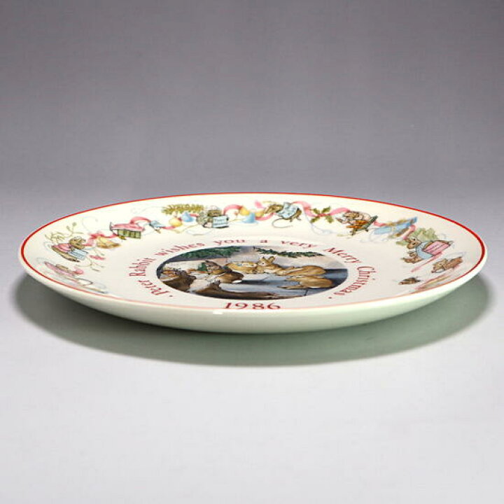 楽天市場】ウェッジウッド Wedgwood ピーターラビット 1986年 旧刻印 