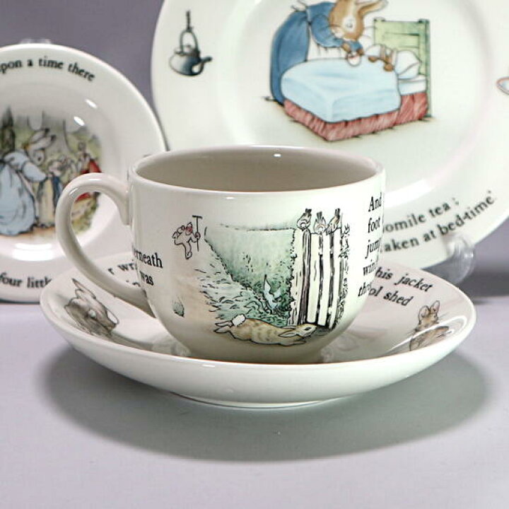 楽天市場】ウェッジウッド Wedgwood ピーターラビット 旧刻印 英国製 