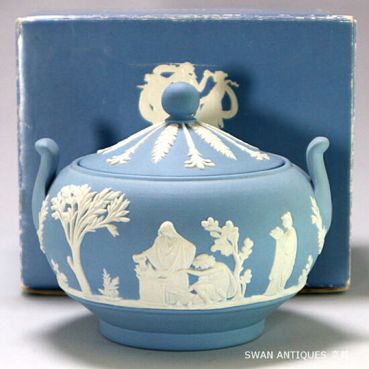 楽天市場】ウェッジウッド Wedgwood 英国製 ジャスパー ペールブルー  