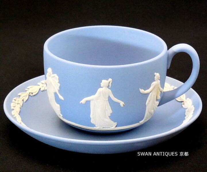 楽天市場】ウェッジウッド Wedgwood ジャスパー ペールブルー 