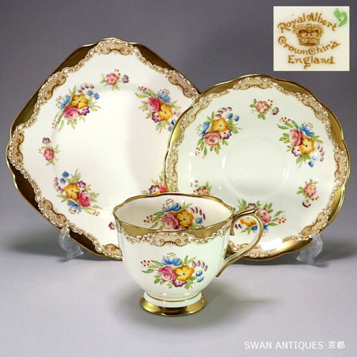 楽天市場】アンティーク ロイヤルアルバート Royal Albert 金彩カップ 