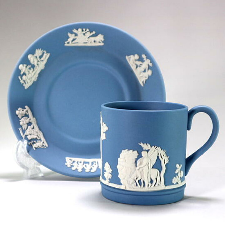 楽天市場】ウェッジウッド Wedgwood 英国製 ジャスパー ペールブルー 