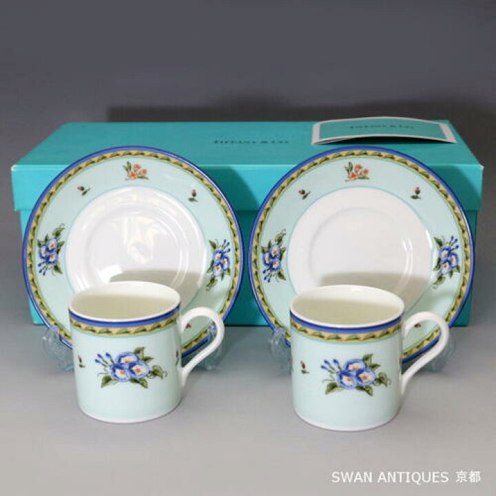 楽天市場】ティファニー Tiffany モーニンググローリー デミタスカップ 