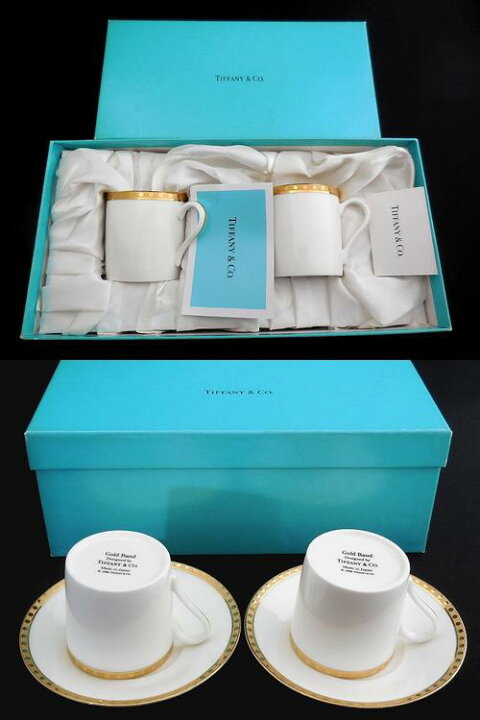 楽天市場】ティファニー Tiffany ゴールドバンド デミタスカップ 