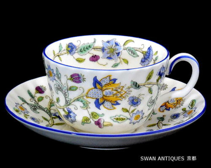 楽天市場】英国製イギリス ミントン Minton ハドンホール ブルー  