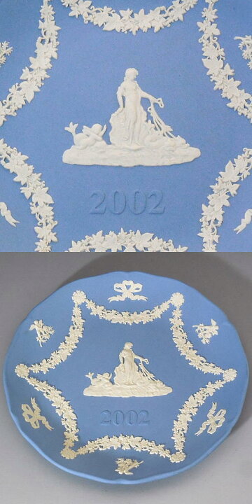 楽天市場】ウェッジウッド Wedgwood ジャスパー イヤープレート 2002年 