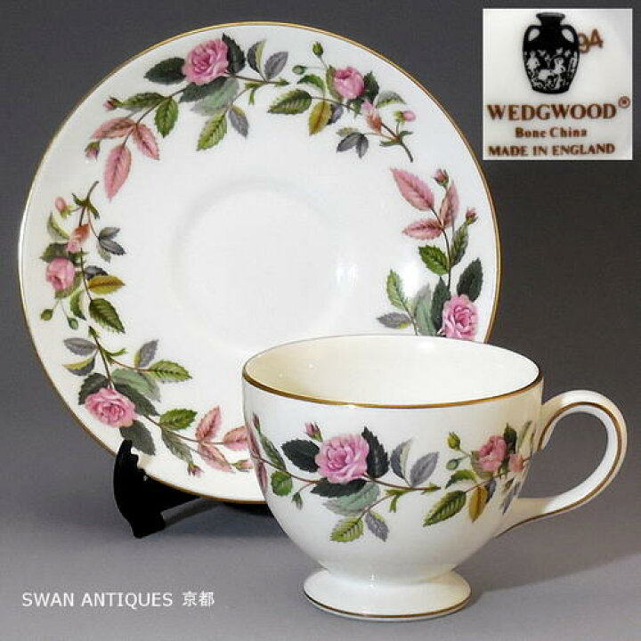 楽天市場】ウェッジウッド/WEDGWOOD 1959年 壺印 ハザウェイローズ 
