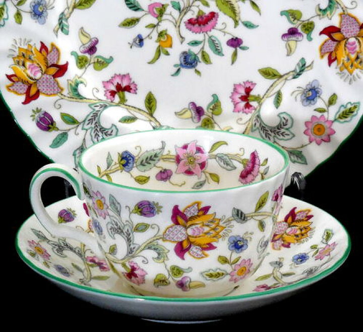 楽天市場】英国製ミントン Minton ハドンホール グリーン カップ 