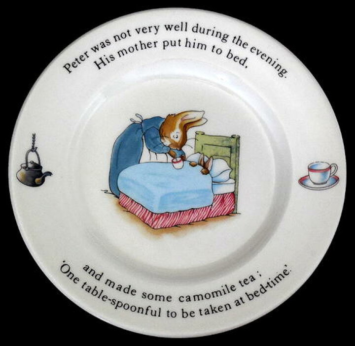 楽天市場】ウェッジウッド Wedgwood ピーターラビット英国製 旧刻印 約 