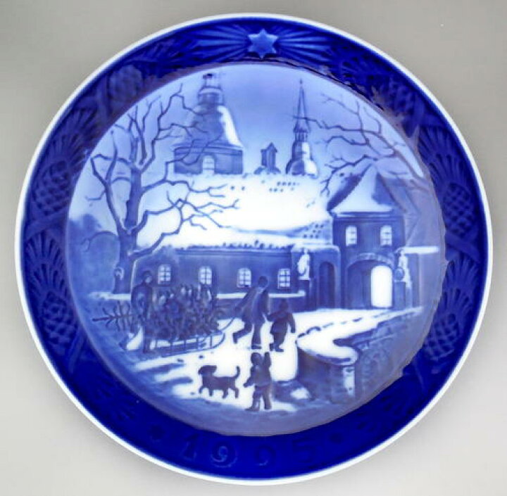 楽天市場】ロイヤルコペンハーゲン Royal Copenhagen イヤープレート 