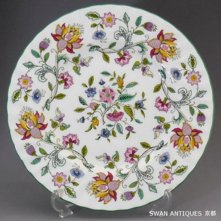 楽天市場】ミントン Minton 英国製 ハドンホール グリーン プレート 