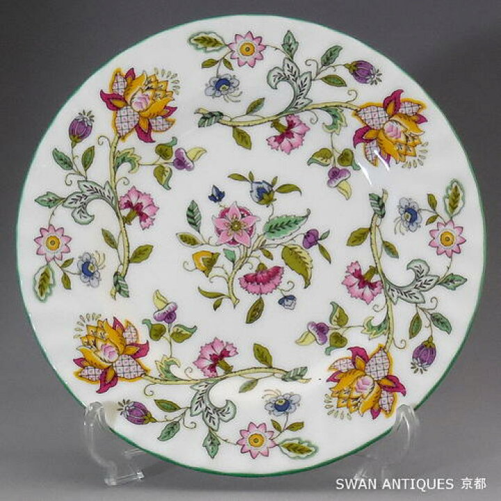 楽天市場】ミントン Minton 英国製 ハドンホール グリーン プレート 廃 