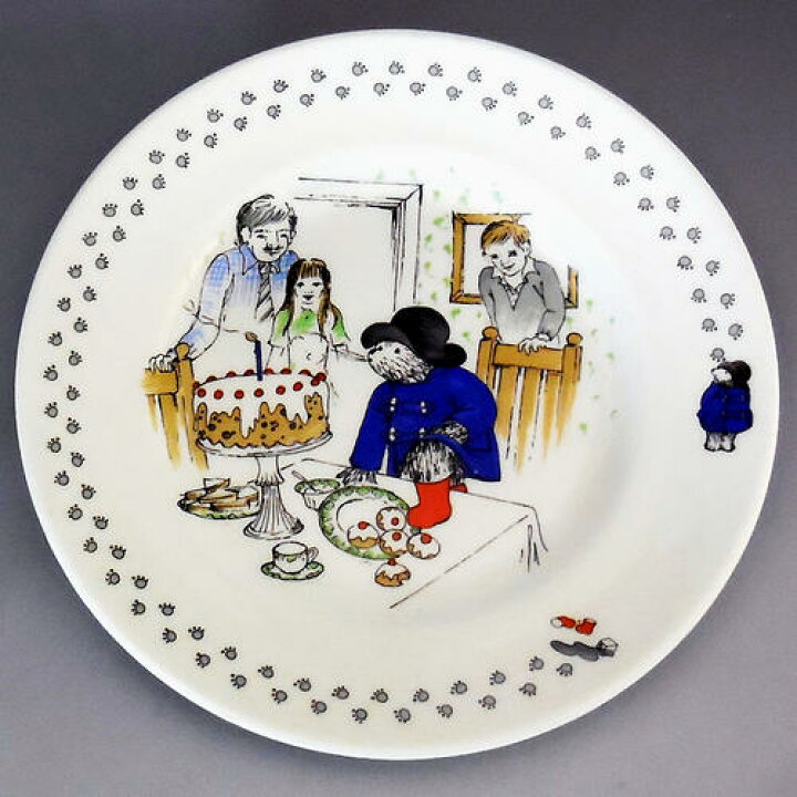 楽天市場】コールポート Coalport 1974年 パディントンベアー プレート 