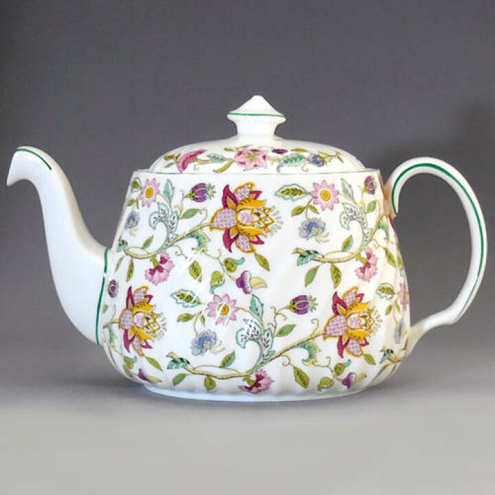 楽天市場】ミントン Minton 英国製ハドンホール グリーン ティーポット 