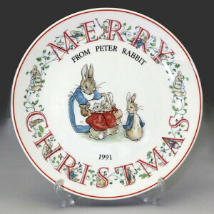 ピーターラビット クリスマスプレートの通販 価格比較 価格 Com
