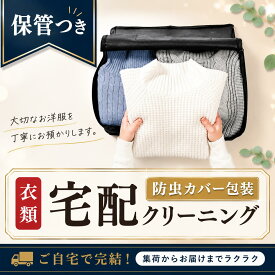 クリーニング 保管 つき 宅配クリーニング 保管付き 最大10ヶ月保管 防虫カバー包装 1点 3点 5点 7点 10点 15点 20点から選べる 高級ダウン ダウンコート コート ジャケット カシミヤ カシミア ウール 衣替え 冬物 しみ抜き 高級衣類対応