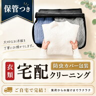 クリーニング 保管 つき 宅配クリーニング 保管付き 最大10ヶ月保管 防虫カバー包装 3点 5点 7点 10点 15…