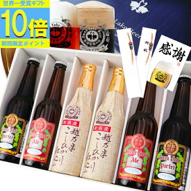 P10倍 ギフト ビール 世界一 金賞受賞 入り 6本 飲み比べセット ビール詰め合わせ クラフトビール 地ビール ビールギフトセット おしゃれ 詰め合わせ 高級 ビール飲み比べセット 贈答用ビール ビール贈り物 プレゼント