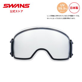 【公式】SWANS スワンズ スノー ゴーグル スペアレンズ LRL-0199 CLA RIDGELINE用 スキー スノーボード ナイター 夜間 撥水 くもり止め PAF 透明 替えレンズ 交換レンズ リッジライン 日本製 曇り止め UVカット 紫外線カット 紫外線対策 ギフト プレゼント 送料無料