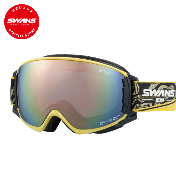 美品SWANS ゴーグル GOGGLE 190-MDH P1 -2024 モデル - スキー