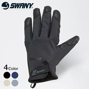 �ySWANY�zTrail Leather Glove �g���C�����U�[�O���[�u ��� �o�R �g���b�L���O �h�� ���� �O���[�u �J���r�i���[�v �V���[�g�J�t �X���j�[ �^�b�`�X�N���[���Ή� TR-705
