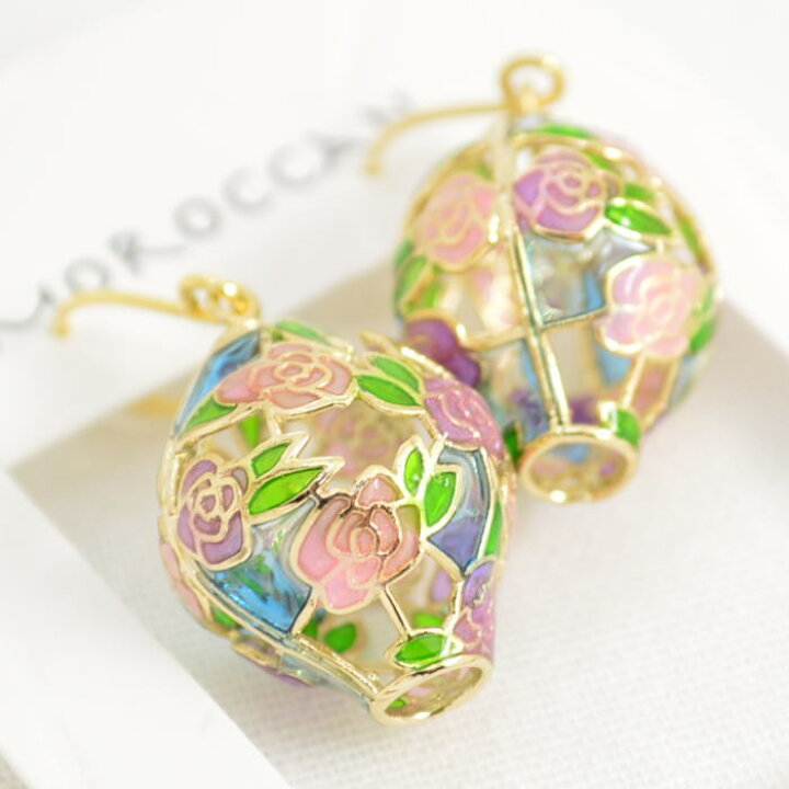 楽天市場】ピアス zoule ゾーラ rosecan ピアス pc24108 2410 gargle 