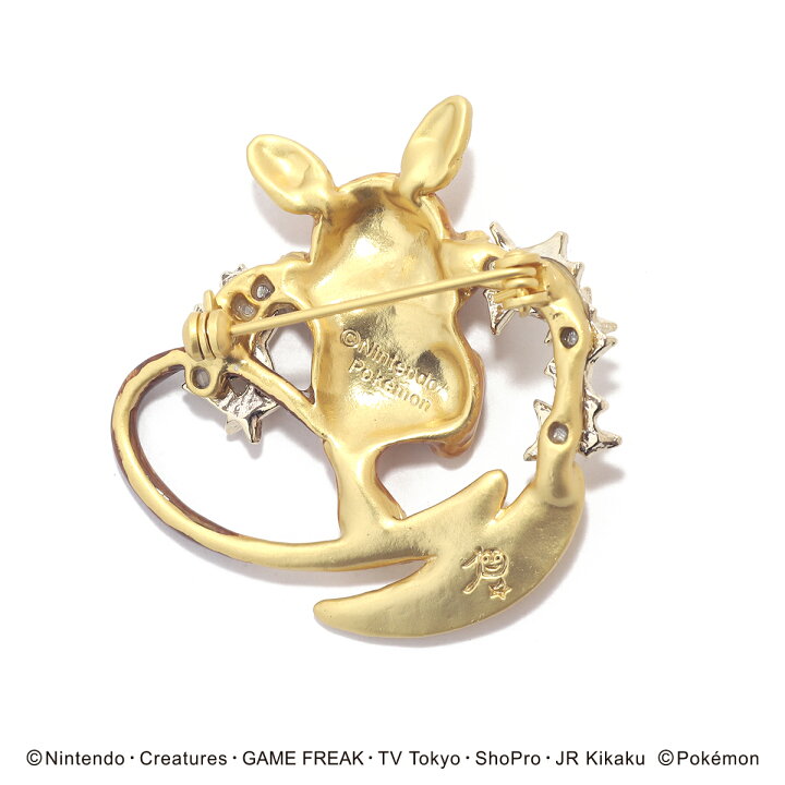 楽天市場 ポケモン パルナートポック ライチュウ アローラのすがた ブローチ Palnartpoc 2107 アクセサリーと雑貨 Swaps
