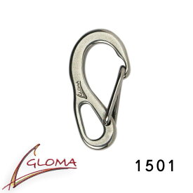 グローマ ノーティカ カラビナ S 1501 GLOMA NAUTICA carabiner キーリング キーホルダー ヨットツール キーフック 雑貨 2306