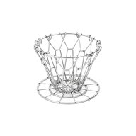 キッカーランド KIKKERLAND コラプシブルコーヒードリッパー シルバー Collapsible Coffee Dripper キャ…