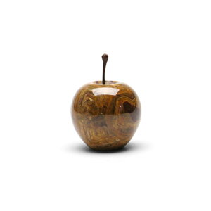 マーブル アップル スモール Marble Apple Small ブラウン Brown インテリア 大理石 ペーパーウェイト 飾り プレゼント ギフト 大人 マーブルアップル りんご 林檎 雑貨