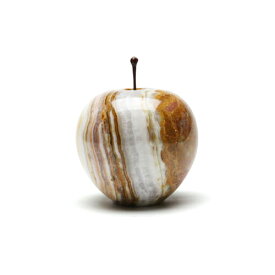 マーブル アップル ラージ Marble Apple Large ストライプ Stripe インテリア 大理石 ペーパーウェイト 飾り プレゼント ギフト 大人 マーブルアップル りんご 林檎 雑貨