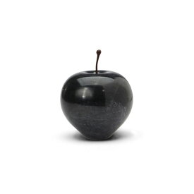 マーブル アップル ラージ Marble Apple Large ブラック Black インテリア 大理石 ペーパーウェイト 飾り プレゼント ギフト 大人 マーブルアップル りんご 林檎 雑貨