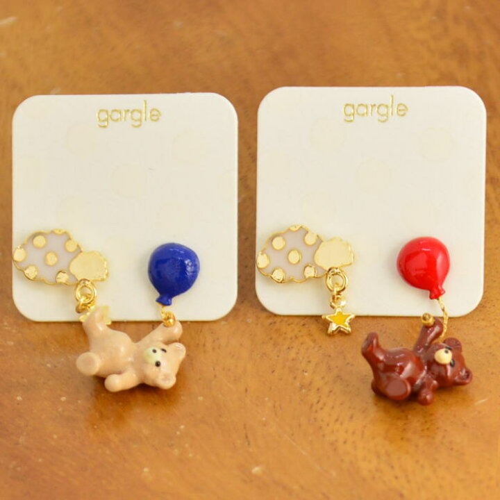 楽天市場】ピアス gargle ガーグル 空飛ぶくま pe12268 2212 swaps  