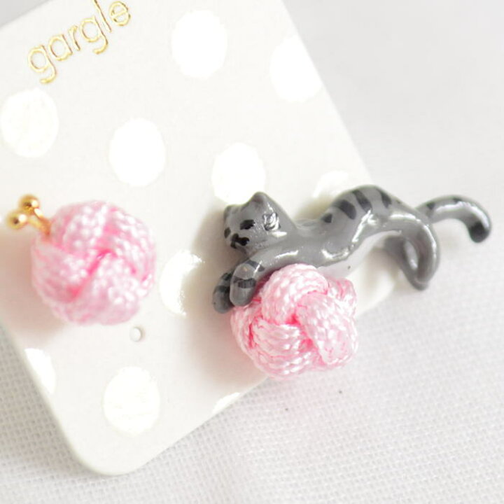 楽天市場】ピアス ガーグル いたずら猫 PE13498 gargle swaps 2311  