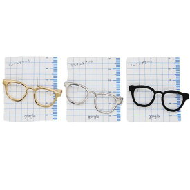 gargle ガーグル 眼鏡 ブローチ BN14014 2408