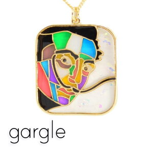 ガーグル ネックレス gargle ステンドアート5 ダリ NC15043 2507