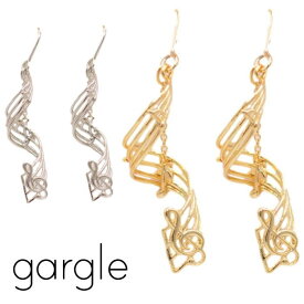 ガーグル ピアス gargle flowing music ピアス PL15360 2508