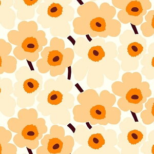 �s�G�j �E�j�b�R(Pieni Unikko) 212 �R�b�g���t�@�u���b�N���n���I�����W x �x�[�W�� x �s�[�`��35cm*25cm�T�C�Y���}�����b�R Marimekko ���������}�X�N�ɁI