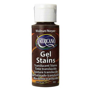 【メディウム】(bm29) ジェルステイン ウォールナット トールペイント 下地材 着色剤 えのぐ 絵の具 水彩 油絵 ペイント 塗料 下塗り 絵画用品 アクリル デザイン ハンドメイド 木工