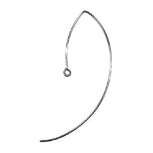 (★YDPE-24001)【高品質 2ペア販売】ステンレス フック(L) ピアス土台 副資材 UV LED レジン 樹脂 粘土 七宝などの土台に ハンドメイド素材 材料