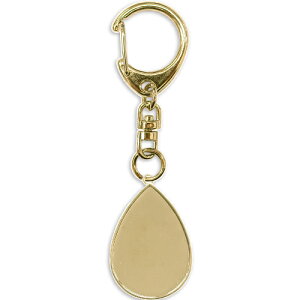 �y���i�����{�� 10�Z�b�g�\��̔��zNo.19 �L�[�z���_�[�i�h���b�v�j�@�S�[���h�@�~�[���M �y��@32×22mm