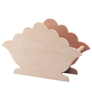 【ウッドベース・フレーム】 (bf0676) 木製 ペーパーナプキンホルダー ペーパーナプキン スタンド キッチン雑貨 プレゼント デコパージュ トールペイント 英国風 木 土台 素材 カントリー ク