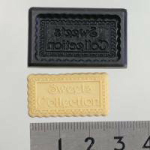 (ka715t) ★粘土専用★ モールド 【メッセージシリーズ】スイートコレクション ミニハーフD プレート 文字 粘土 クレイアート ハンドメイド