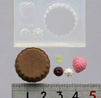 楽天市場】粘土 型 ミニチュア タルトの通販