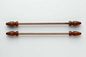 (kabellpull70）ウッド ベルプル 木製 70cm 2本セット 日本製 刺繍 手芸 飾り タペストリー パーツ 材料 bellpull