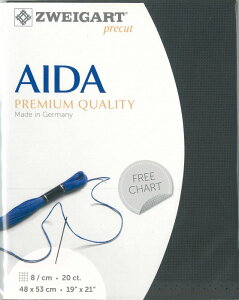 (kaz20-7026)ツバイガルト 20カウント 色番号7026 アイーダエクストラファイン プリカット 刺繍布 刺しゅう布 ししゅう 生地 ドイツ製 ヨーロッパ製 刺繍用生地 ZWEIGART zweigart