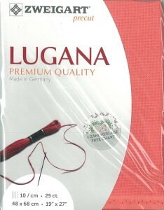 (kaz25-4018)ツバイガルト 25カウント 色番号4018 ルガナ プリカット 刺繍布 刺しゅう布 ししゅう 生地 ドイツ製 ヨーロッパ製 刺繍用生地 ZWEIGART zweigart